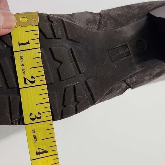 BROWNS Suade High Heels Ankle Boots - Picture 5 of 11